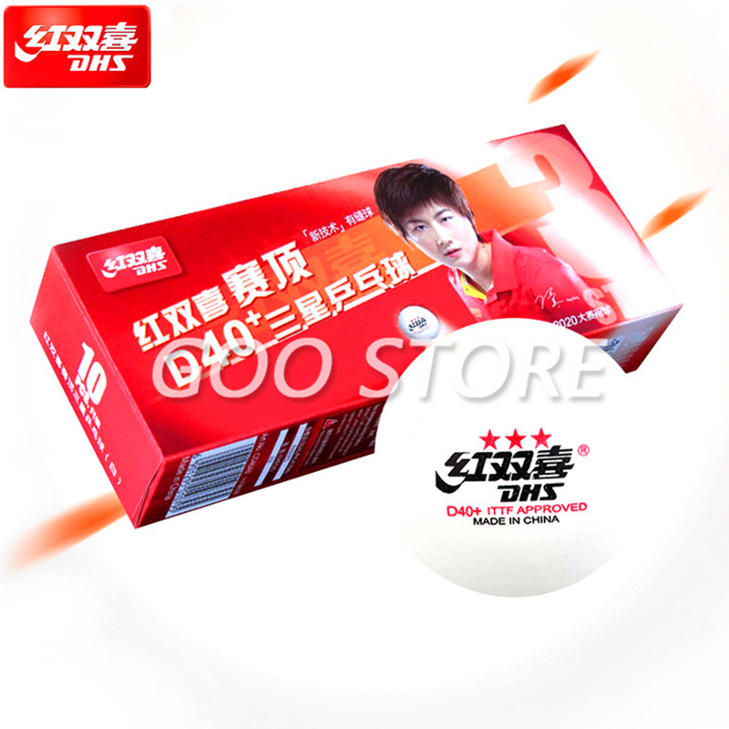 Table Tennis Single - Dhs bola de tênis de mesa