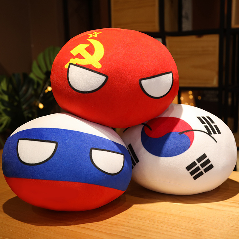 Table Tennis France - Engraçado 10/30/50cm polandball país bola brinquedo