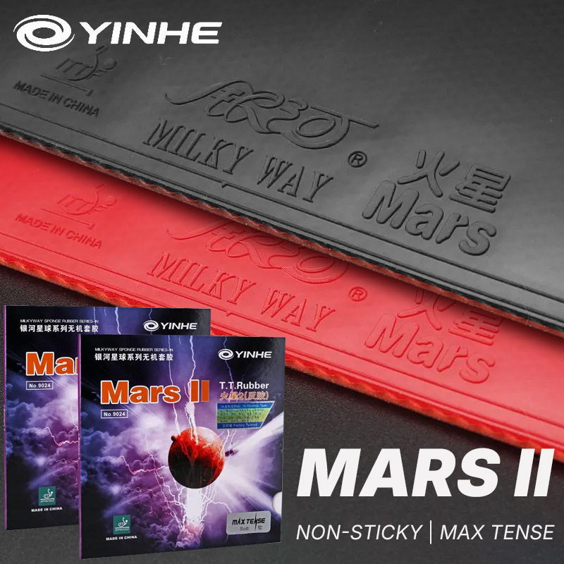 Table Tennis Backhand - Yinha mars 2 borracha de tênis