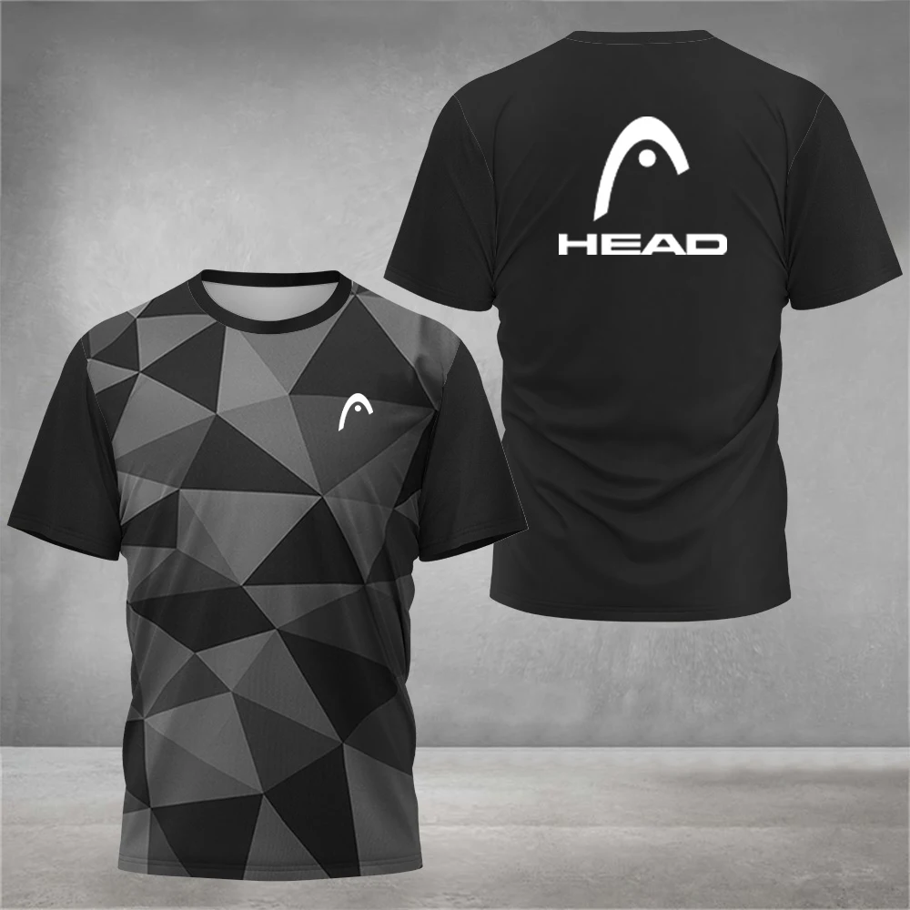 Table Tennis Match - Verão respirável dos homens t camisa