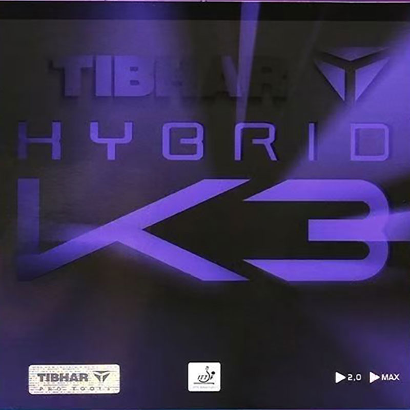 Table Tennis Hybrid Rubbers - Borracha Original TIBHAR HYBRID K3 K3RPO