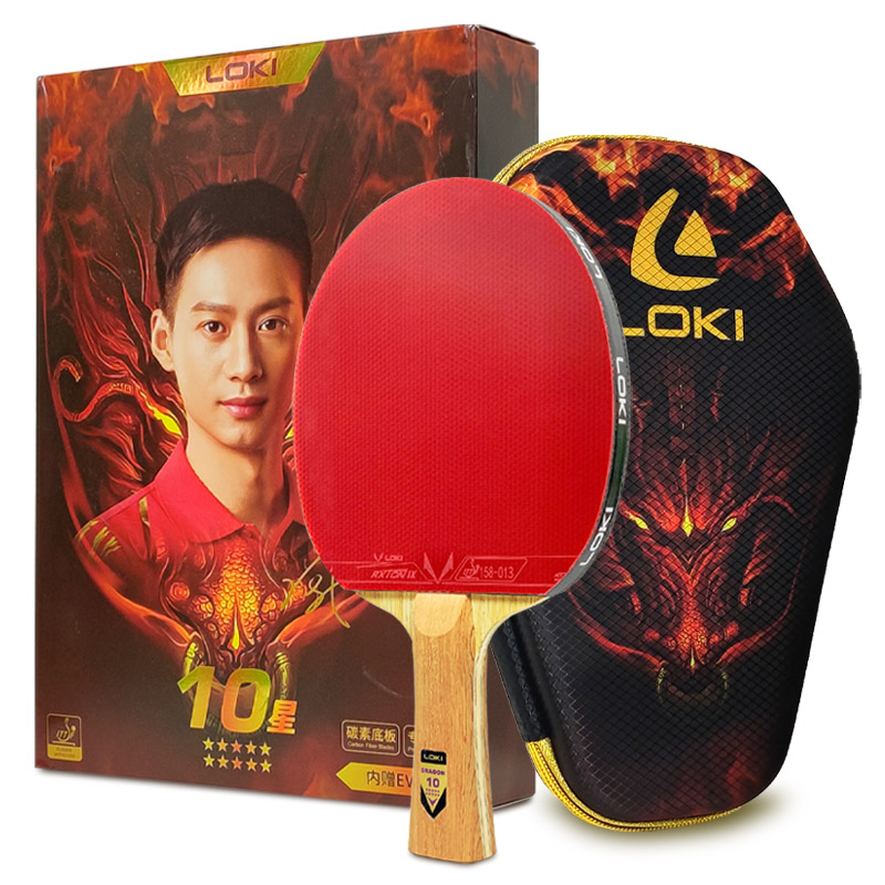 Table Tennis Zhang Jike - Raquete de tênis de mesa loki