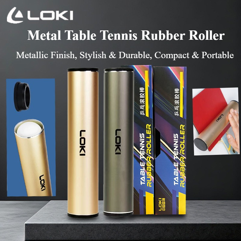 Table Tennis Single - Container de Borracha para Tênis de