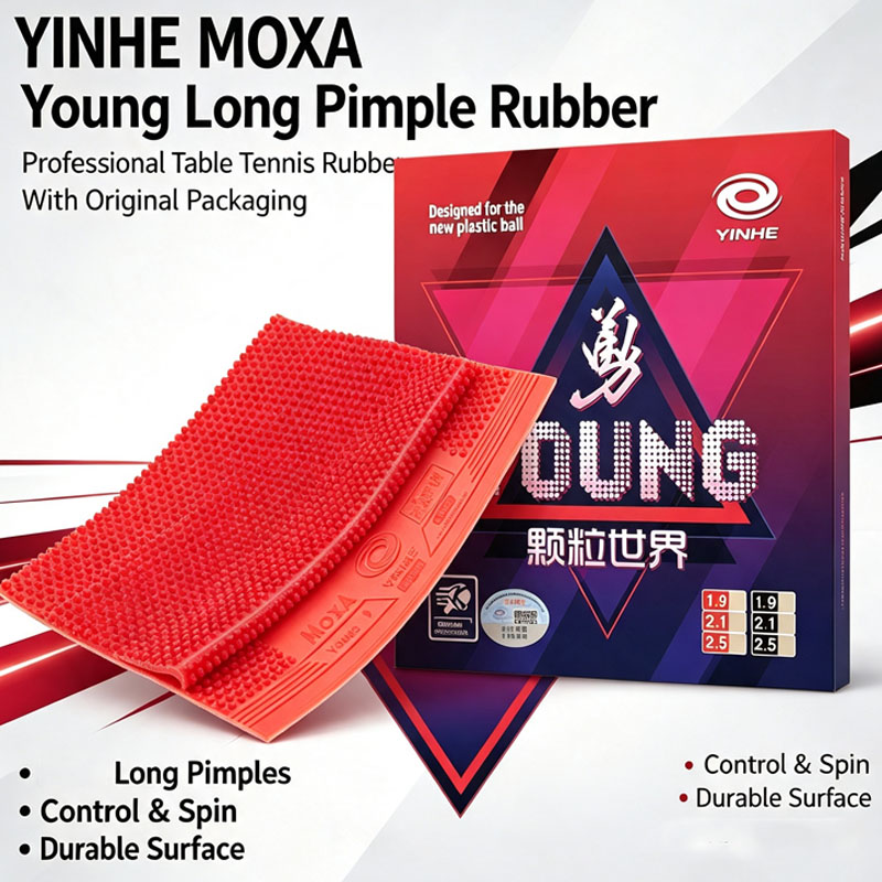 Table Tennis Single - Borracha de Tênis de Mesa YINHE