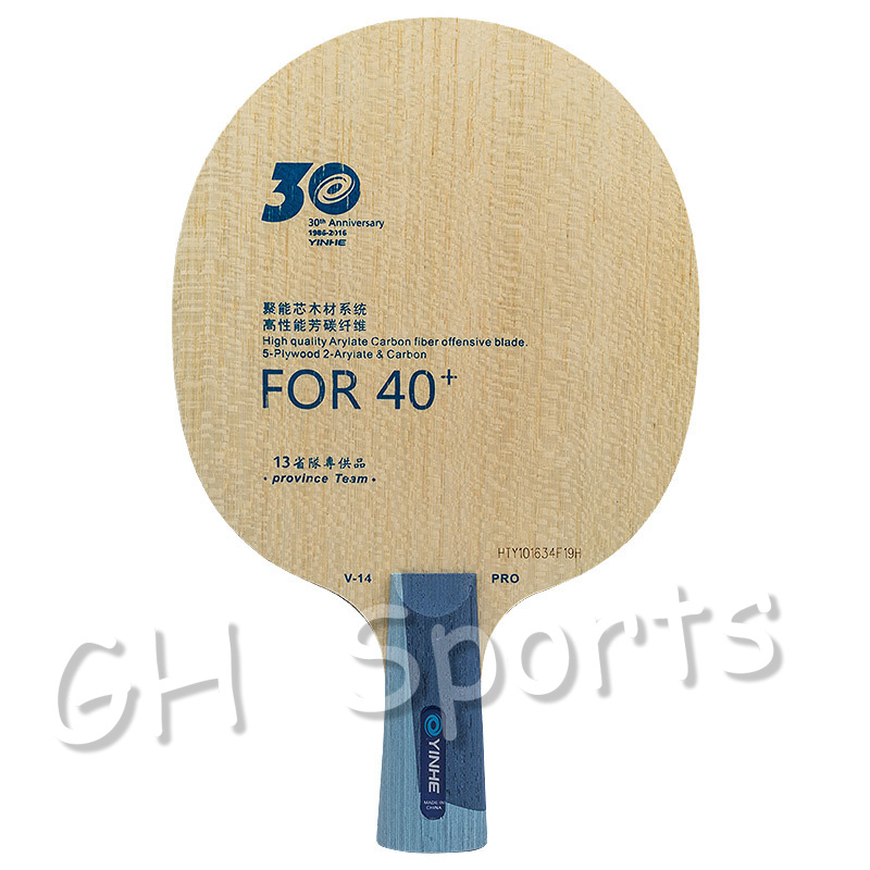 Lâmina de Tênis de Mesa Yinhe  - Table Tennis Pro avaliação e preço