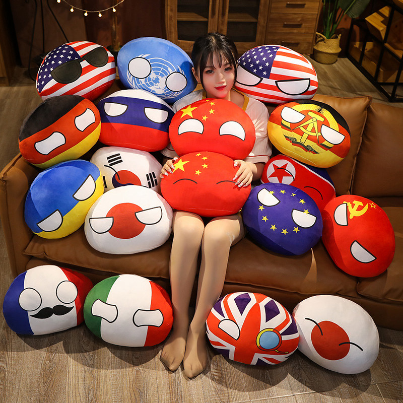 1pc 10cm país bola brinquedos  - Table Tennis France avaliação e preço