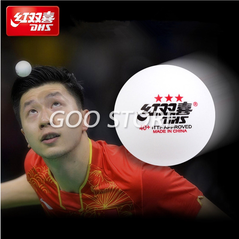 Dhs bola de tênis de mesa d40  - Table Tennis Single avaliação e preço