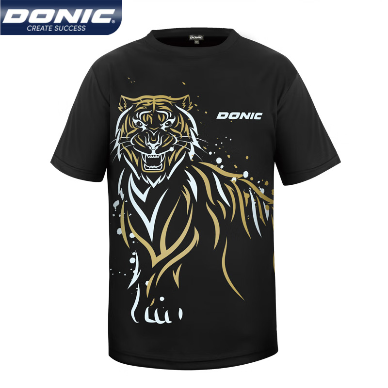 DONIC-Camisola de Ténis de Mes - Table Tennis Match avaliação e preço