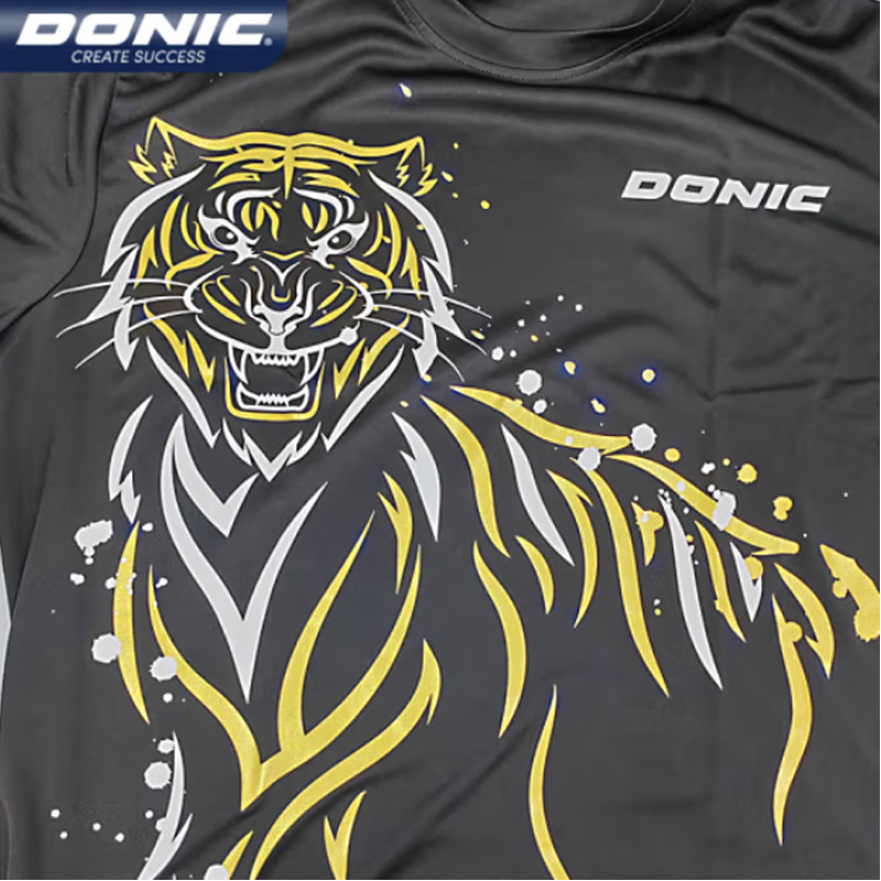 DONIC-Camisola de Ténis de Mes - Table Tennis Match avaliação e preço