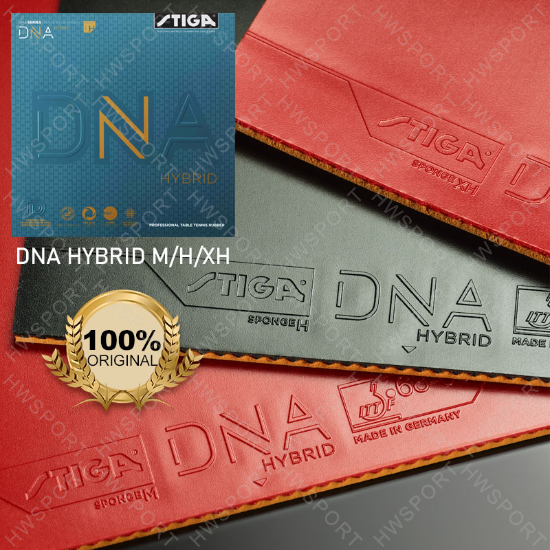 Stiga dna série híbrida tênis  - Table Tennis Hybrid Rubbers avaliação e preço
