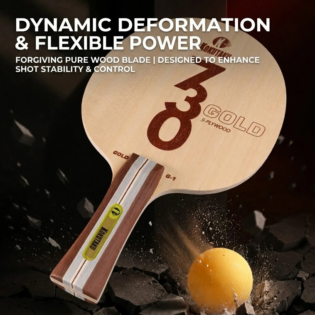 Lâmina de Tênis de Mesa Kokuta - Table Tennis Games avaliação e preço
