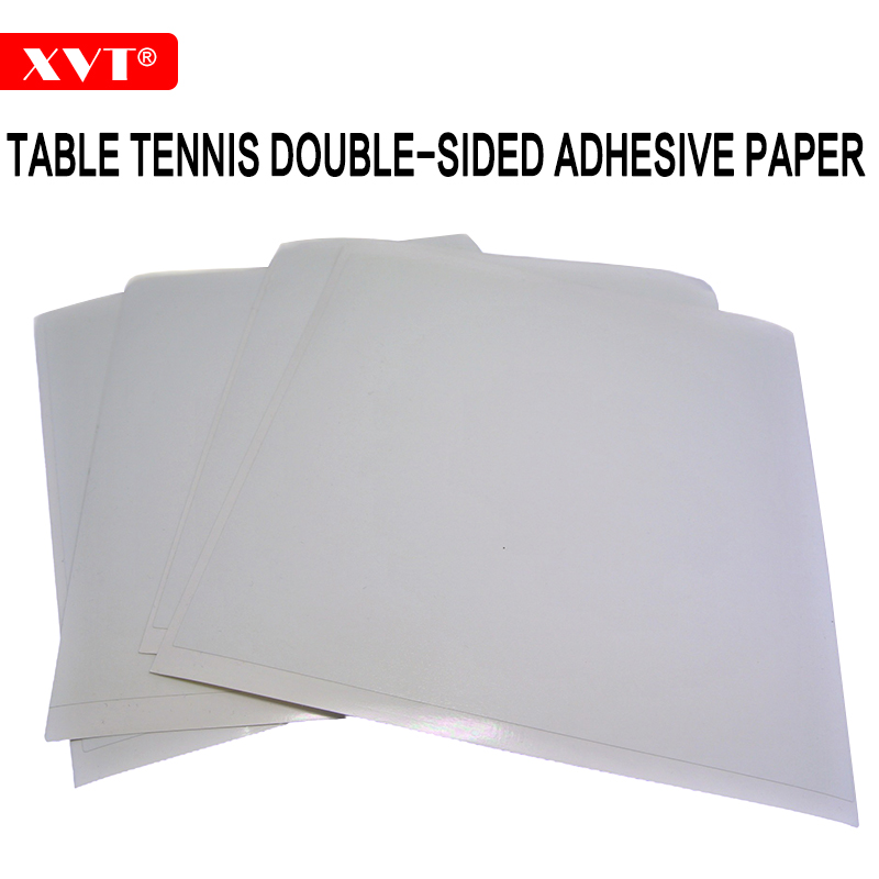 Xvt tênis de mesa papel adesiv - Table Tennis Backhand avaliação e preço