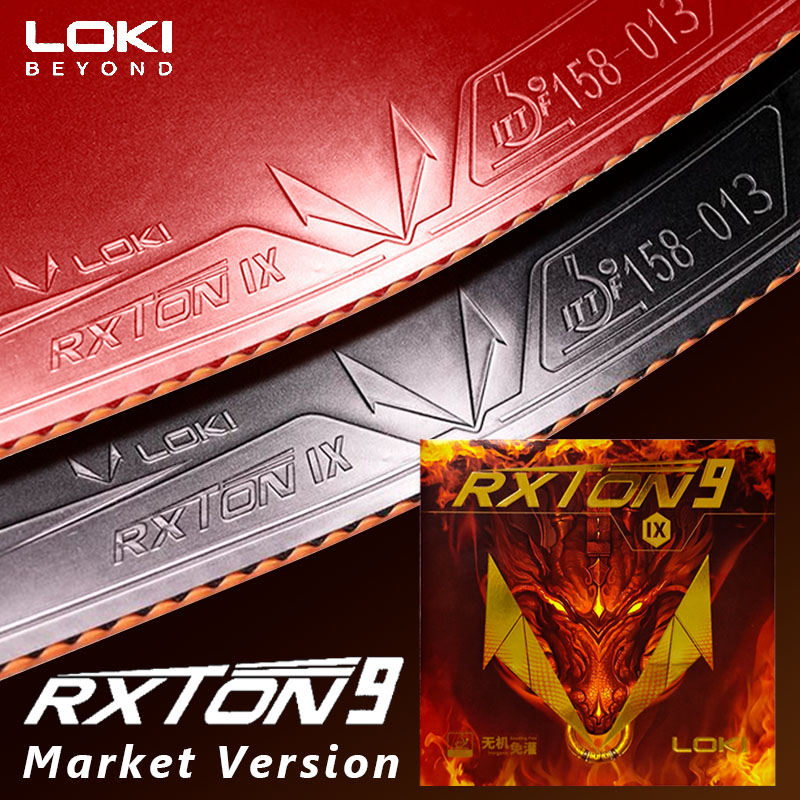 LOKI RXTON 9 Borracha de Tênis - Table Tennis Games avaliação e preço