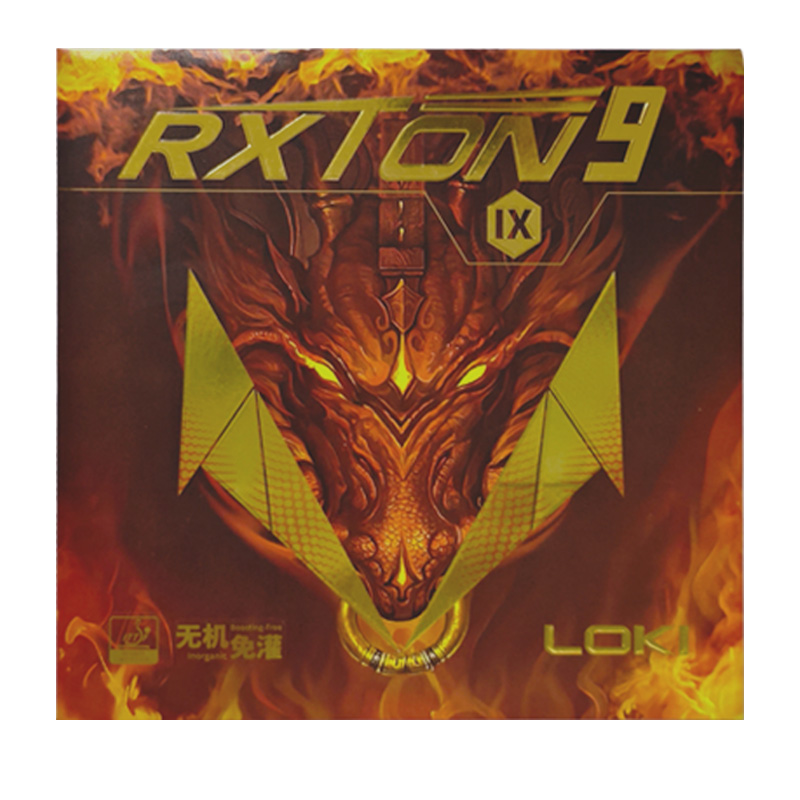 LOKI RXTON 9 Borracha de Tênis - Table Tennis Games avaliação e preço