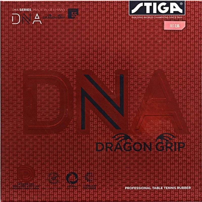 STIGA DNA DRAGON GRIP Borracha - Table Tennis Zhang Jike avaliação e preço