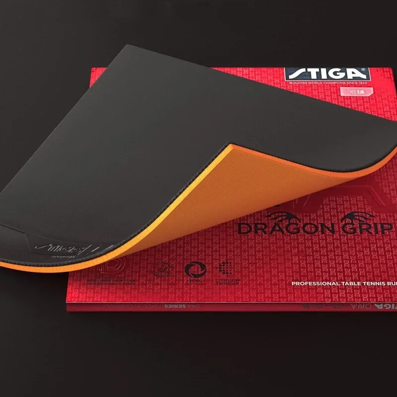 STIGA DNA DRAGON GRIP Borracha - Table Tennis Zhang Jike avaliação e preço