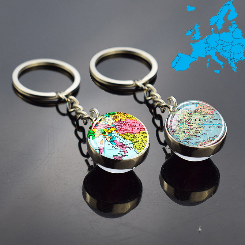 Países europeus mapa chaveiro  - Table Tennis France avaliação e preço
