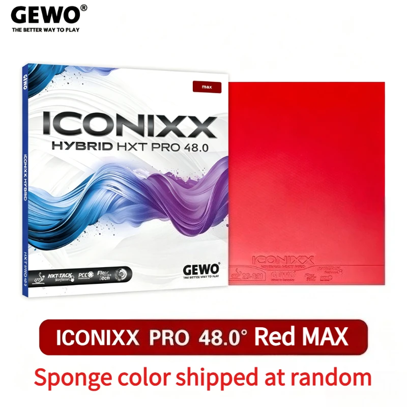 GEWO ICONIXX HYBRID HXT PRO Le - Table Tennis Hybrid Rubbers avaliação e preço