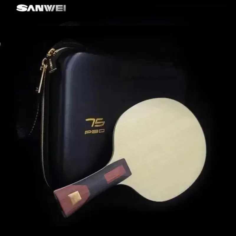 SANWEI-Lâmina de remo de bat d - Table Tennis Pro avaliação e preço
